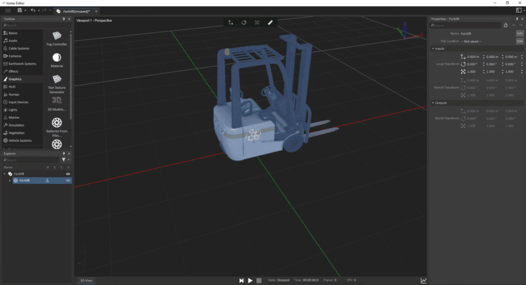 Vortex Studio Simulation Engine